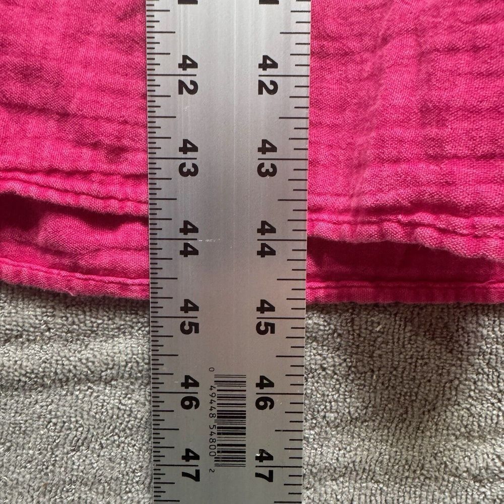 Faherty Dress XS Pink Tiered Isha Gemina Dream Cotton‎ Gauze Long Flowy Resort - Picture 5 of 9